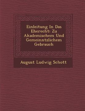 portada Einleitung In Das Eherecht: Zu Akademischem Und Gemeinntzlichem Gebrauch (German Edition)
