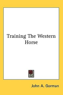 portada training the western horse (en Inglés)