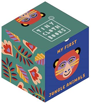 portada My First Jungle Animals: A Cloth Book With First Animal Words (Tiny Cloth Books) 