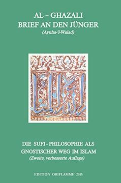 portada Brief an den Jünger - Ayuha-L-Walad die Suphi-Philosophie als Gnostischer weg im Islam 