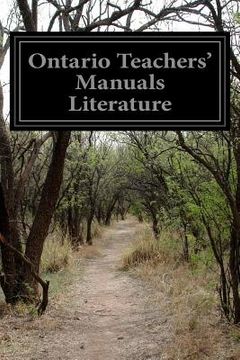 portada Ontario Teachers' Manuals Literature (in English)