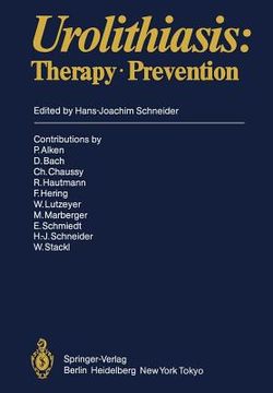 portada urolithiasis: therapy . prevention