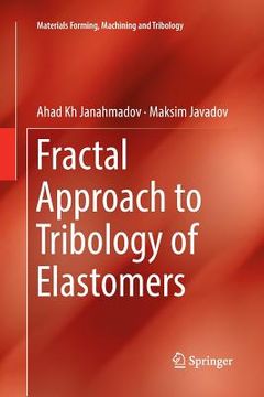 portada Fractal Approach to Tribology of Elastomers (en Inglés)