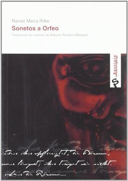 portada sonetos a orfeo. traduccion en version de antonio romero marquez (iunicaja) (in Spanish)