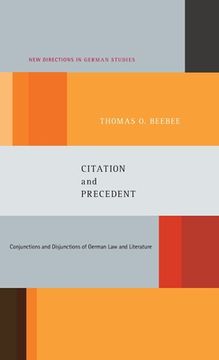 portada citation and precedent (en Inglés)