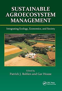 portada Sustainable Agroecosystem Management: Integrating Ecology, Economics, and Society (en Inglés)