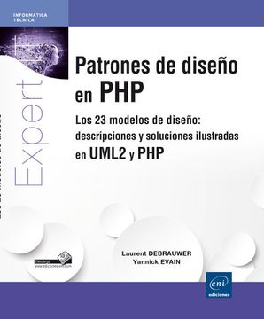 portada Patrones de Diseño en Php: Los 23 Modelos de Diseño: Descripciones y Soluciones Ilustradas en Uml2 y php