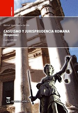 portada Casuismo y Jurisprudencia Romana (Ref. Ae0200000017) (4ª Ed. )