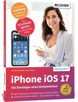 portada Apple Iphone mit ios 17 - für Einsteiger Ohne Vorkenntnisse (en Alemán)