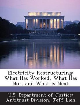 portada Electricity Restructuring: What Has Worked, What Has Not, and What Is Next (en Inglés)