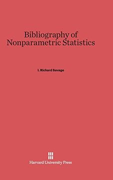 portada Bibliography of Nonparametric Statistics (en Inglés)