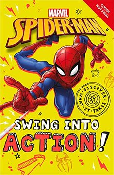 portada Marvel Spider-Man Swing Into Action (Discover What it Takes) (en Inglés)