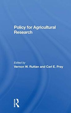portada Policy for Agricultural Research 
