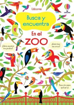 portada Busca y encuentra: En el zoo (in Spanish)