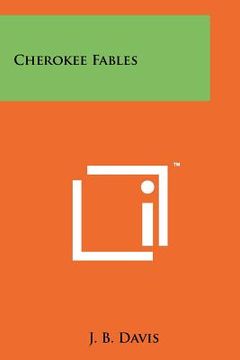 portada cherokee fables (en Inglés)
