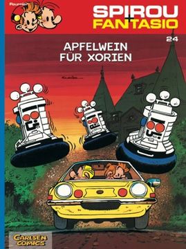 portada Spirou und Fantasio 24. Apfelwein für Xorien (in German)