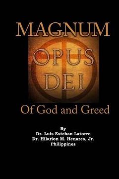 portada Magnum Opus Dei: of God and Greed (en Inglés)