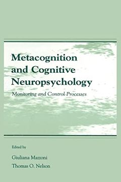 portada Metacognition and Cognitive Neuropsychology (en Inglés)