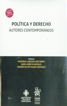 portada Politica y Derecho Autores Contemporaneos