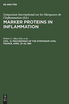 portada Marker Proteins in Inflammation: Proceedings of the Symposium Lyon, France, April 22-25, 1981 (German Edition) 