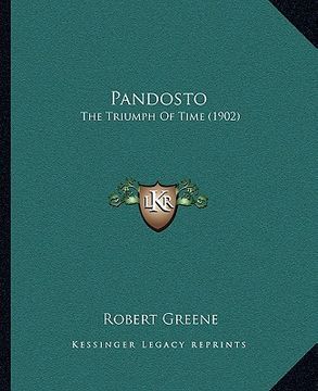portada pandosto: the triumph of time (1902) (in English)