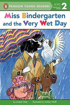 portada Miss Bindergarten and the Very wet day (Penguin Young Readers, Level 2) (en Inglés)