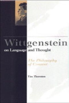 portada Wittgenstein on Language and Thought: Philosophy of Content (en Inglés)