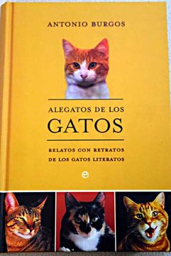 portada Alegatos de los gatos: relatos con retratos de los gatos literarios