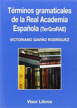 portada Términos Gramaticales De La Real Academia Española (TerGraRAE) (Visor Lngüística)