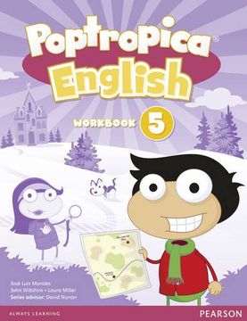 portada Poptropica English American Edition 5 Workbook and Audio cd Pack (in English)