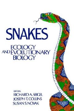 portada snakes: ecology and evolutionary biology (en Inglés)