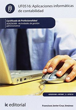 portada Aplicaciones Informáticas de Contabilidad. Adgd0308 - Actividades de Gestión Administrativa (in Spanish)