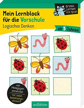 portada Mein Lernblock für die Vorschule Logisches Denken (in German)