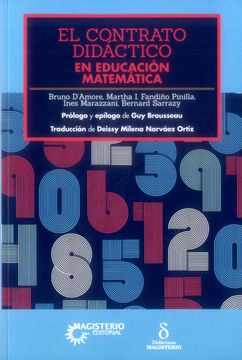portada El Contrato Didactico en Educacion Matematica (in Spanish)
