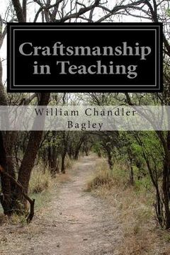 portada Craftsmanship in Teaching (en Inglés)