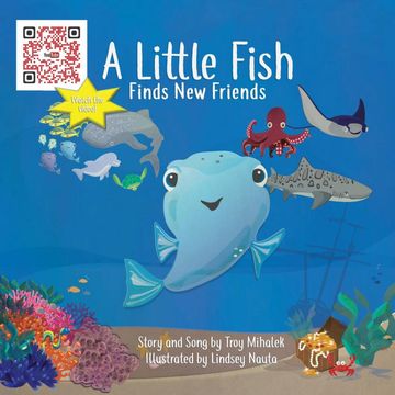 portada A Little Fish Finds new Friends (en Inglés)