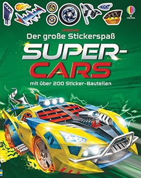 portada Der Große Stickerspaß: Supercars (en Alemán)
