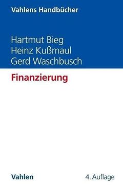 portada Finanzierung (Vahlens Handbücher der Wirtschafts- und Sozialwissenschaften) (in German)