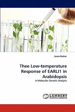 portada thee low-temperature response of earli1 in arabidopsis (in English)