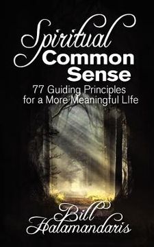 portada spiritual common sense: 77 guiding principles for a more meaningful life (en Inglés)