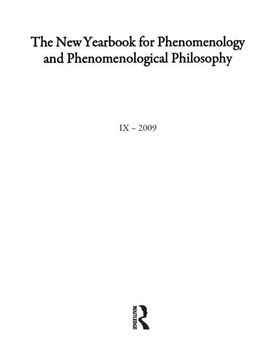 portada The new Yearbook for Phenomenology and Phenomenological Philosophy: Volume 9, Special Issue (en Inglés)