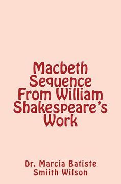 portada Macbeth Sequence From William Shakespeare's Work (en Inglés)