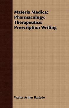 portada materia medica: pharmacology: therapeuti