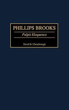 portada Phillips Brooks: Pulpit Eloquence (Great American Orators) (en Inglés)