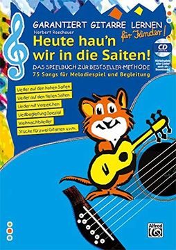 portada Garantiert Gitarre Lernen für Kinder - Heute Hau'n wir in die Saiten (in German)