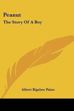 portada peanut: the story of a boy (en Inglés)