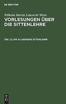 portada Vorlesungen Über die Sittenlehre (en Alemán)