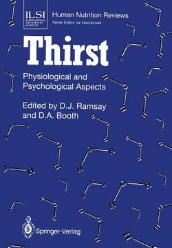 portada Thirst: Physiological and Psychological Aspects (en Inglés)