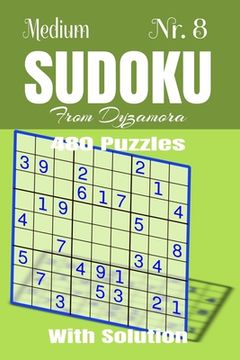 portada Medium Sudoku Nr.8: 480 puzzles with solution (en Inglés)