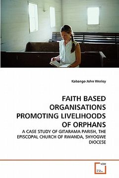 portada faith based organisations promoting livelihoods of orphans (en Inglés)